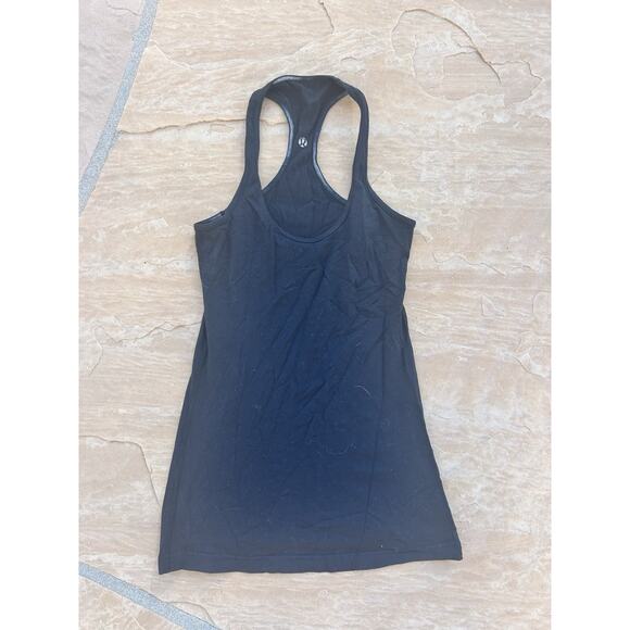 Lululemon Cool Racerback Tank Top Reversible Black Size 2-4 - Picture 1 of 3